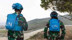 عنصران من اليونيفيل على حدود لبنان- جيتي