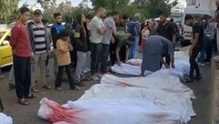 جثث فلسطينيين في غزة