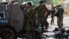 جنود الاحتلال حول غزة- جيتي