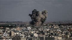 غزة تحت القصف.. الأناضول
