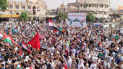 تظاهرات بغداد نصرة لغزة- اكس