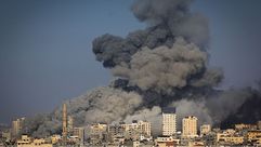 غزة قصف- جيتي