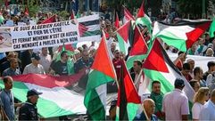 مظاهرات جزائرية لصالح فلسطين.. فيسبوك