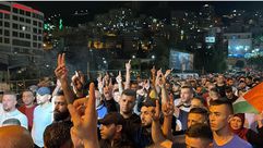 مسيرات في نابلس تضامنا مع سكان غزة