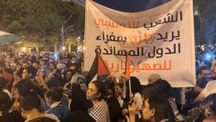 مظاهرات في تونس لفلسطين.. فيسبوك