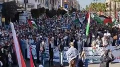 مسيرة في الدار البيضاء داعمة لغزة.. فيسبوك