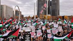 مظاهرة نيويورك فلسطين- إكس