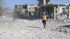 قصف إدلب- الدفاع المدني السوري