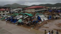 ضحايا اعصار هايان - الأناضول