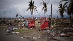 الفلبين اعصار ا ف ب