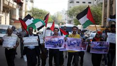 وقفة  احتجاجية لأهالي الأسرى في فلسطين - الأناضول