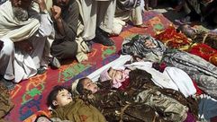 قتلى أطفال أفغان في حرب أمريكا على أفغانستان - ا ف ب