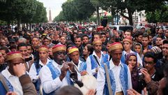 من فعاليات مهرجان "أيام قرطاج المسرحية"  في تونس - الأناضول