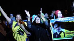 مصريون يتحدون قانون التظاهر - الاناضول