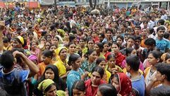 المظاهرات في بنغلادش واعمال عنف - ا ف ب