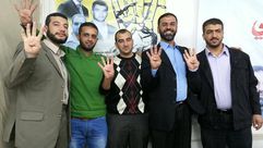 النشطاء الأردنيين المفرج عنهم ثابت عساف وزملاؤه