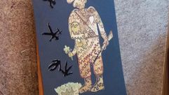 لوحة فنية مصرية في ذكرى مرور مائة يوم على فض رابعة العدوية - الأناضول