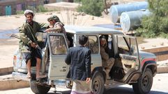 مسلحين حوثيين الحوثي اليمن - الأناضول