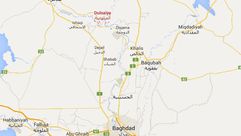 بلدة الضلوعية - العراق - خريطة