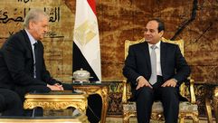 لقاء السيسي وعلال في القاهرة - الأناضول