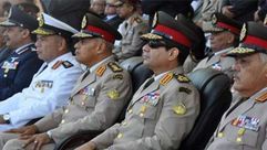 قادة المجلس العسكري المصري الذي نفذ انقلابا في 2013 - أرشيفية