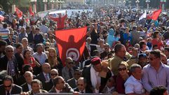 تجمهر تونسي خلال الانتخابات التشريعية الماضية - الأناضول