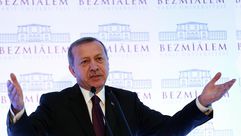 أردوغان يتهم الإعلام الغربي بازدواجية المعايير - aa_picture_20141103_3690685_web