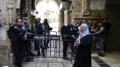 تشديدات أمنية في القدس المسجد الأقصى - الأناضول