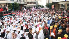 مسيرة نقابات المغرب - عربي21