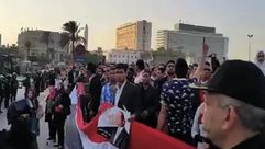 مظاهرة  حملة شهادات الماجستير والدكتوراة في ميدان التحرير القاهرة مصر