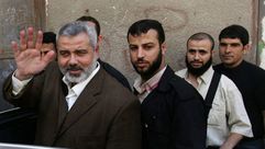 رئيس الوزراء الفلسطيني عام 2007 إسماعيل هنية القيادي في حماس - أ ف ب