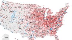 الخريطة الانتخابية ترامب أمريكا
