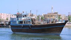 سفينة في ميناء ايراني