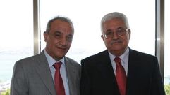 محمود عباس - رئيس المخابرات الفلسطينية ماجد فرج