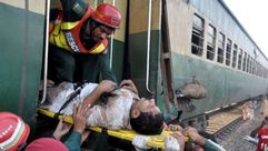 حادث قطار - إيران - أرشيفية
