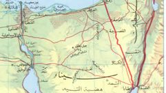 سيناء خريطة