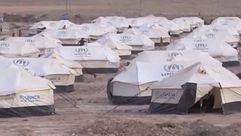 مخيم الهول للاجئين من العراق - محافظة الحسكة سوريا