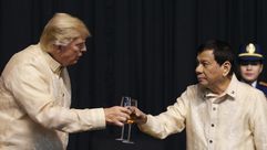 ترامب والرئيس الفليبيني- رويترز