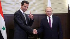 بوتين الأسد - أ ف ب