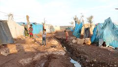 مخيمات النازحين بإدلب- نازحون- سوريا- الأناضول
