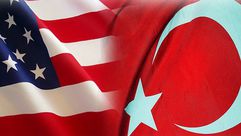 علم امريكا تركيا