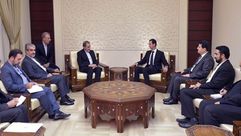 لقاء الأسد مع ولايتي- سانا