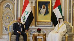برهم صالح وحمد بن زايد- الرئاسة العراقية