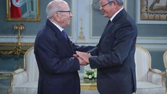 السبسي وساويرس- الرئاسة التونسية
