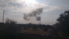 قصف على بلدة كفر روما بريف إدلب- تويتر