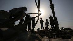 قصف  الاحتلال  دمار  غزة- جيتي