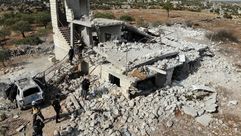 قصف روسي على ريف ادلب- جيتي