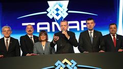 أردوغان خلال افتتاح مشروع تاناب- الأناضول