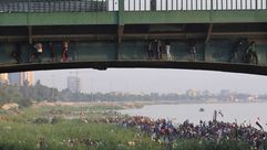 جسر الجمهورية في بغداد- جيتي
