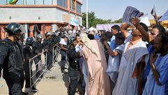 فض اعتصام في نواكشوط- جيتي